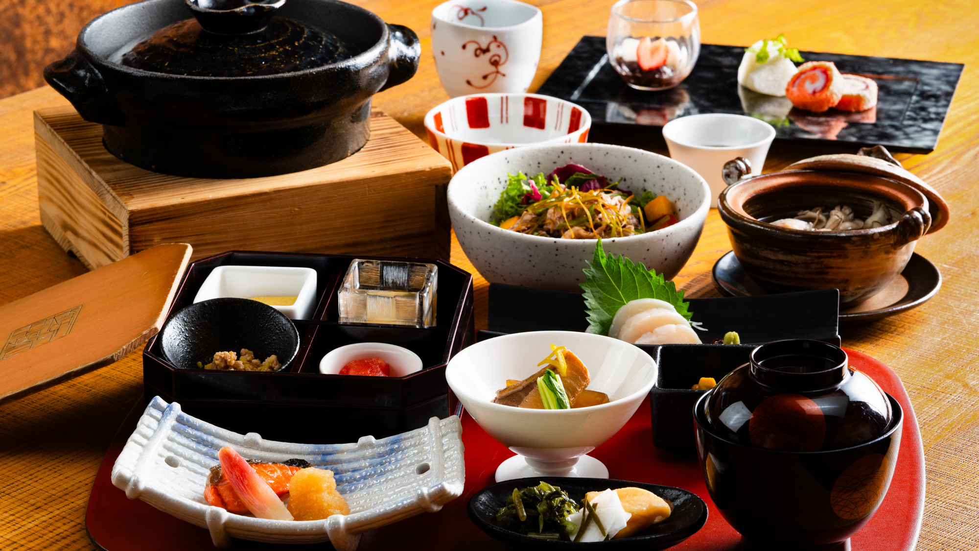 【朝食一例】北海道の魅力あふれる食材にこだわった和食中心のお料理