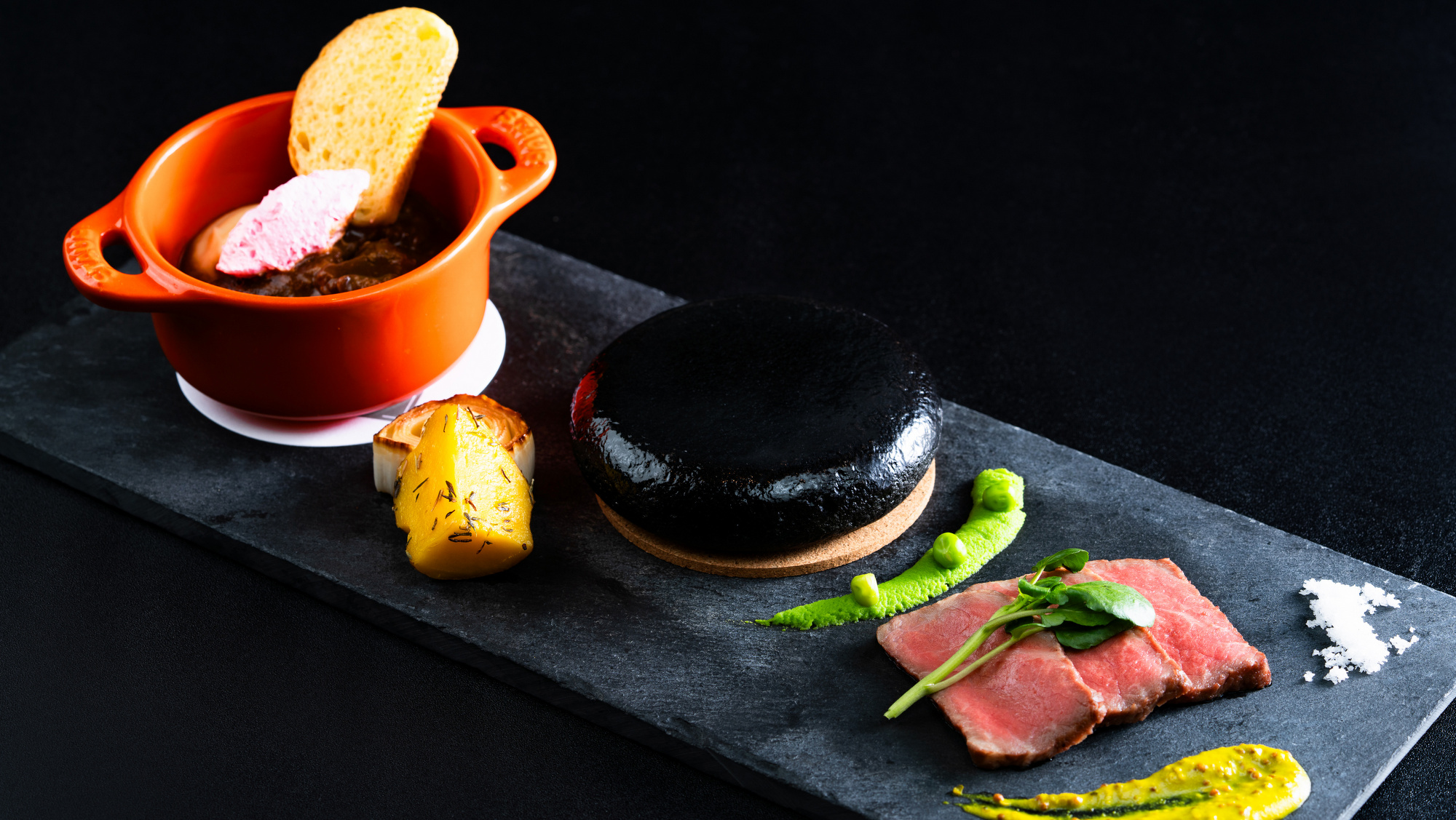 【2025秋のお献立】強肴／北海道ブランド「富良野和牛」の食べ比べなど※仕入れ状況により変更有