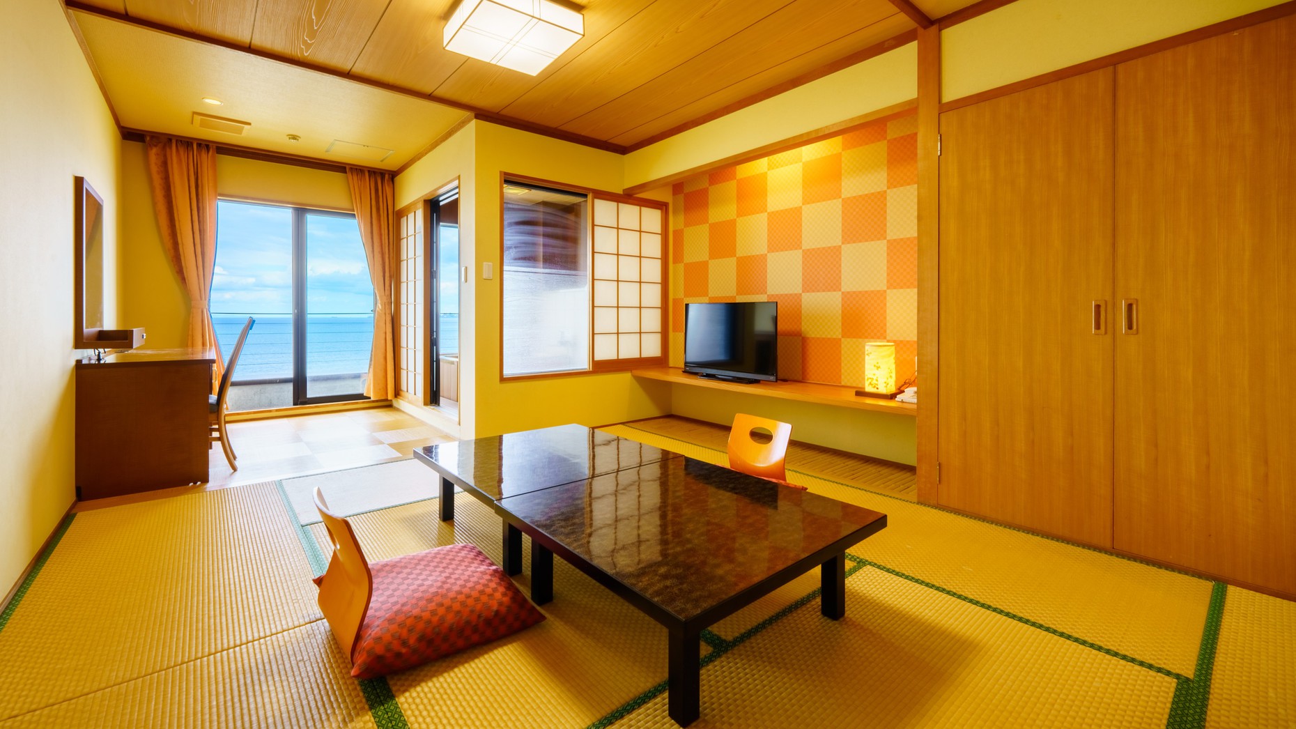 【禁煙】半露天風呂付和室