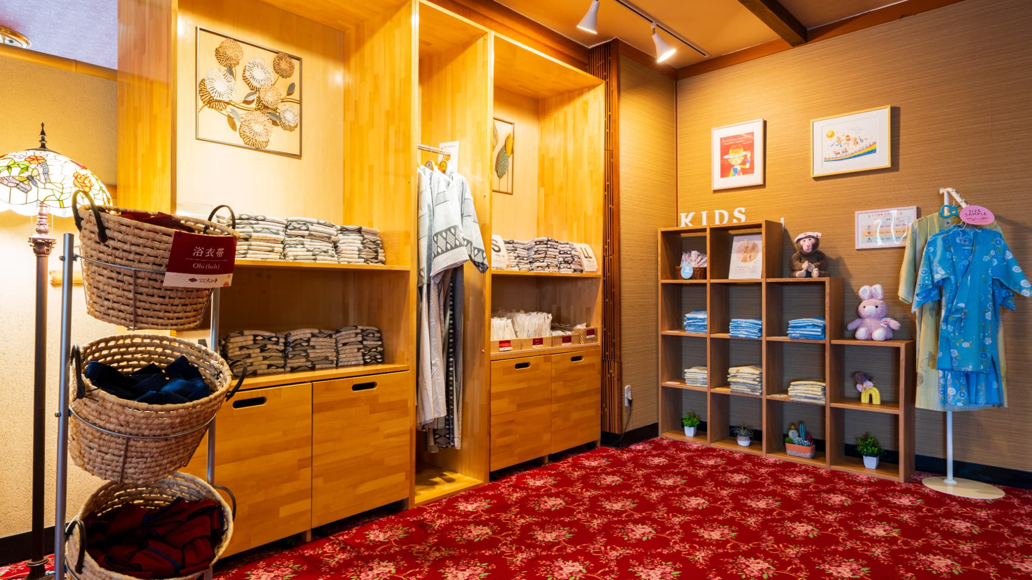 アメニティバー／お子様用もご準備しております。