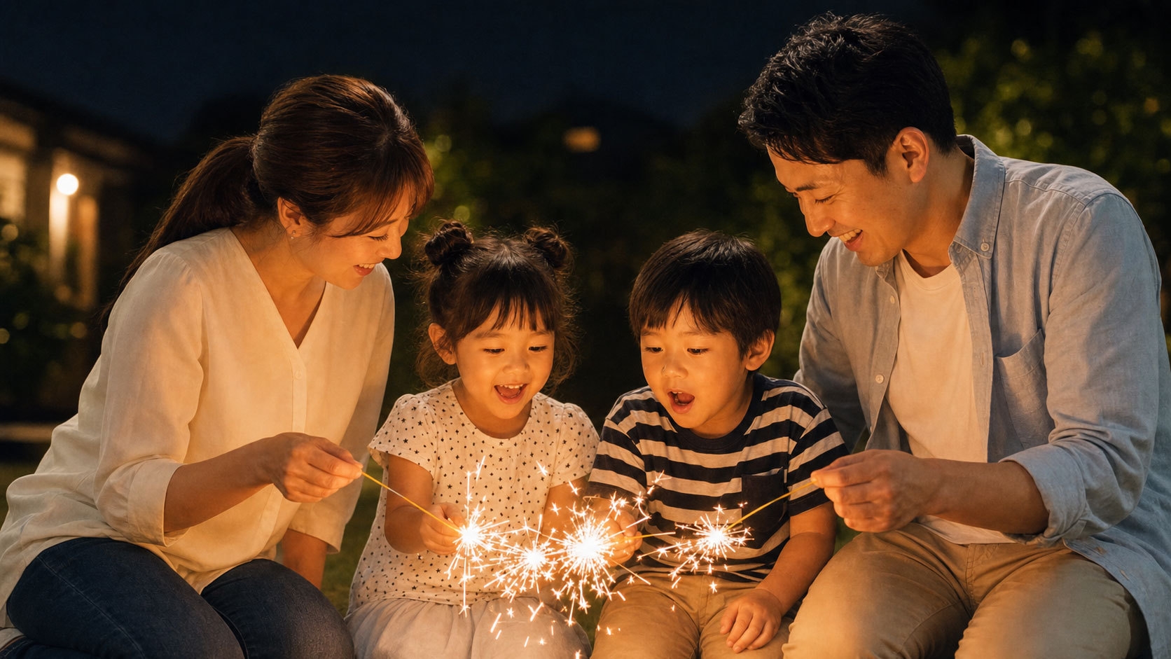 【ファミリー限定】夏の思い出づくり応援！花火＆アイス付★夏休み満喫プラン（2食付）