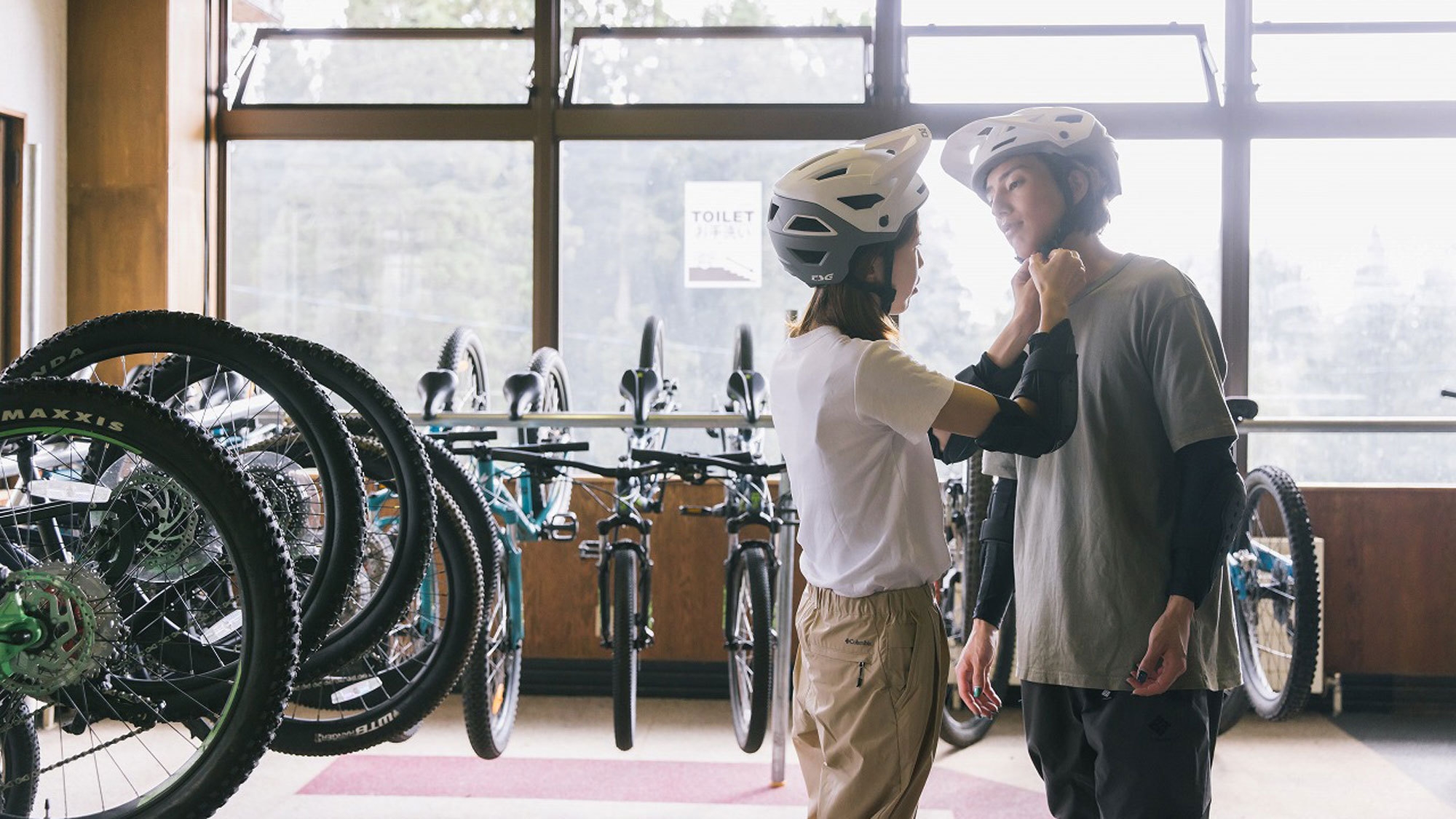 手ぶらでMTBパーク1回ガイド付き！お得なご宿泊プラン（2食付）