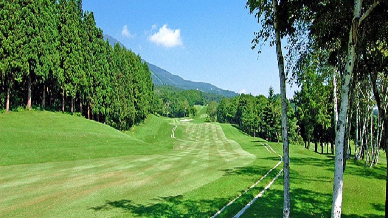 赤倉ゴルフコース　高原でゴルフプレイ（2食付＋翌日昼食付）
