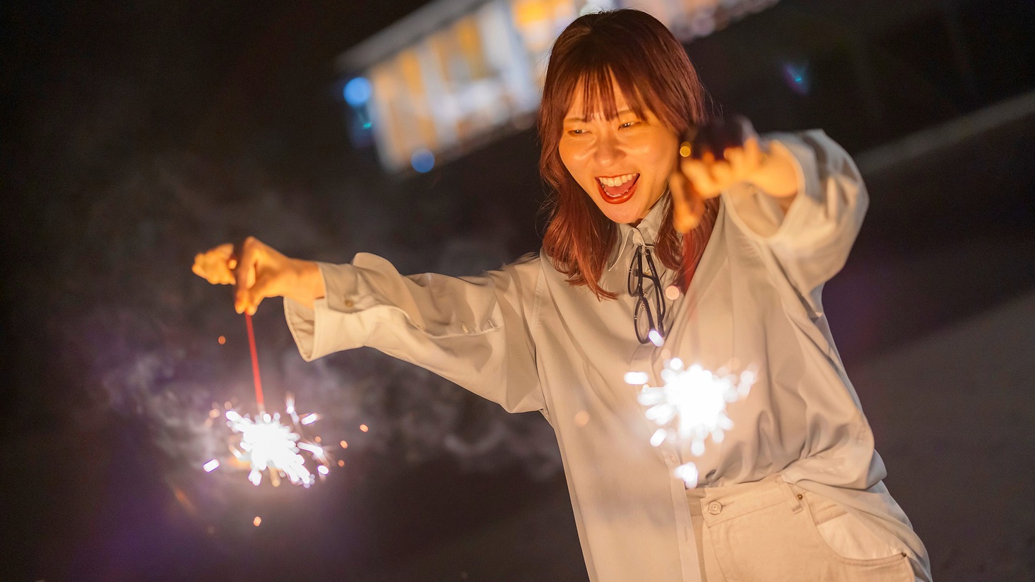 花火をお楽しみいただけます