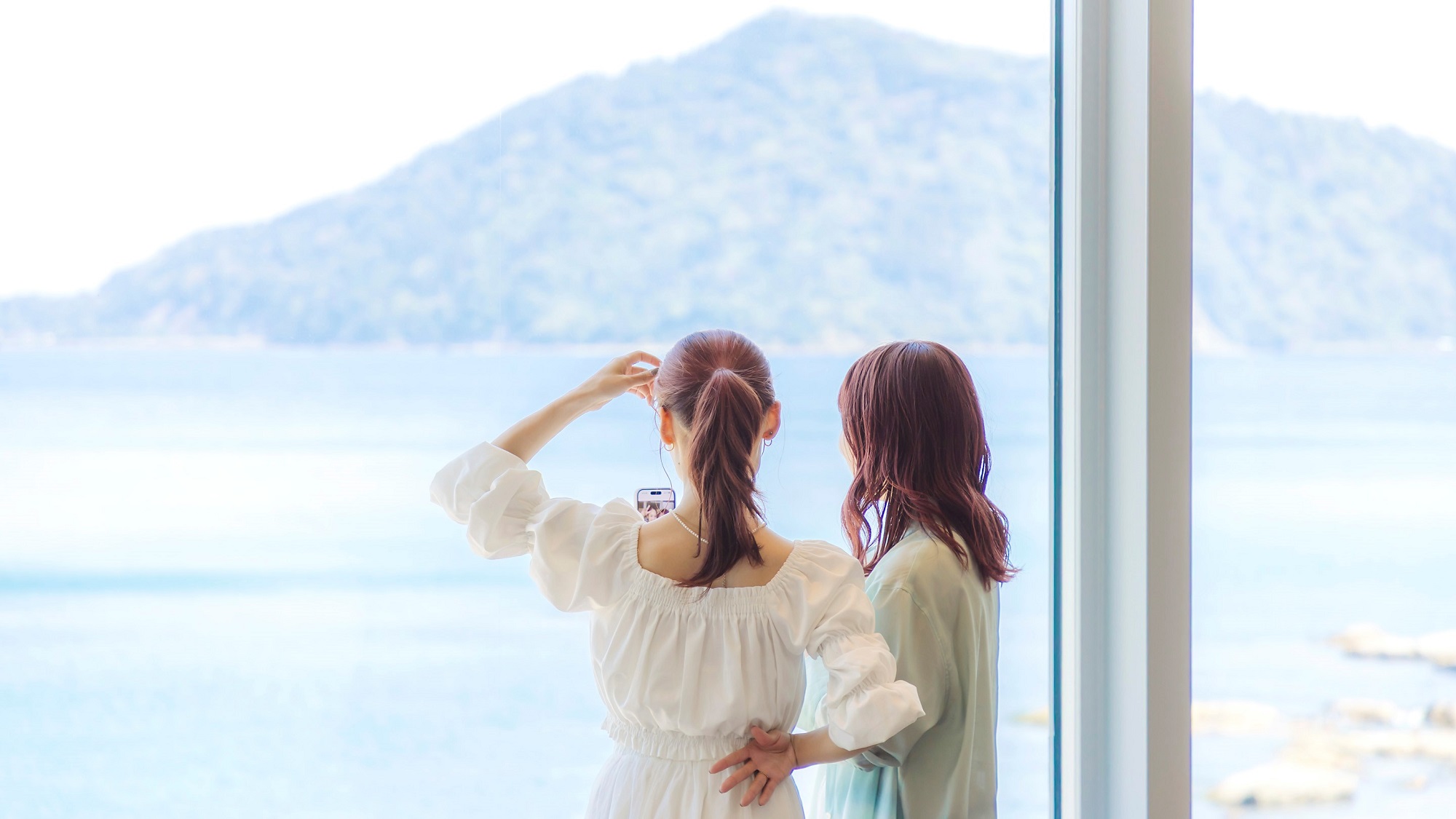 レストランよりのぞむ