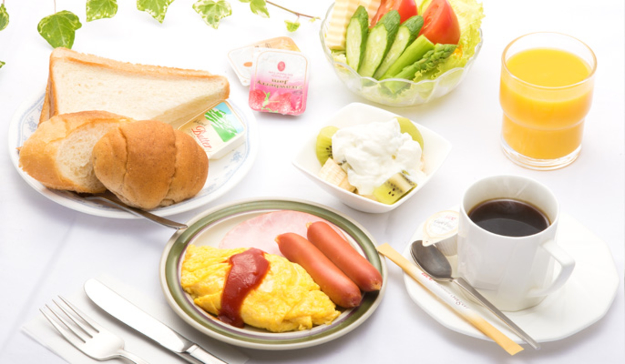 朝はしっかり食べたい方におすすめ！朝食（定食）付きプラン《全室Wi-Fi完備》【ふくしまプライド。】