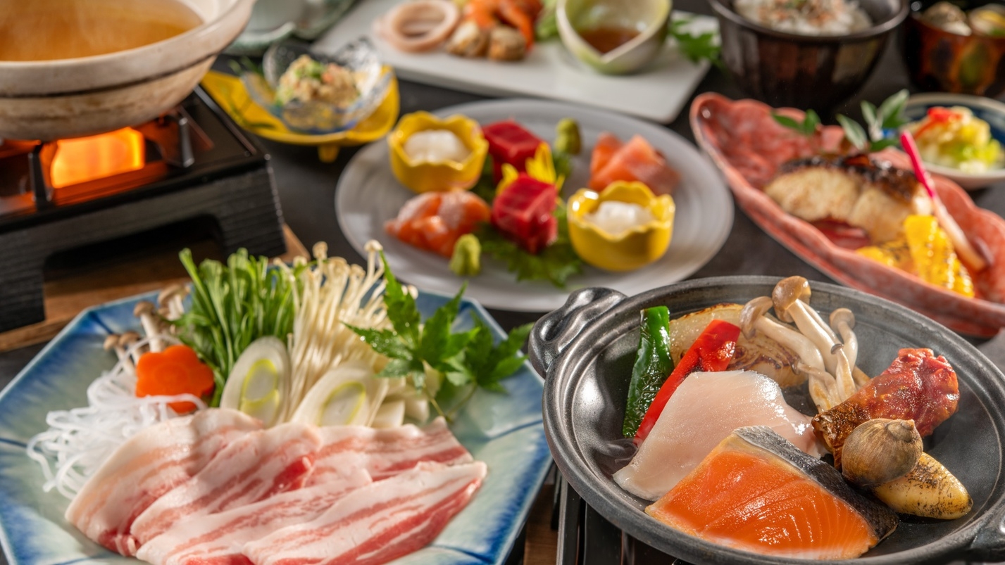 ＜8/20から9/30限定！＞【本ズワイガニ食べ放題／季節の会席】本ズワイガニと美味満載お料理堪能！