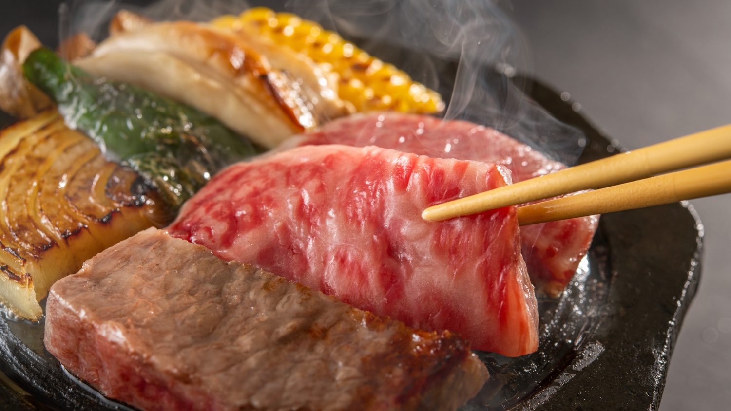 【2025年夏】特別会席　前沢牛石焼き