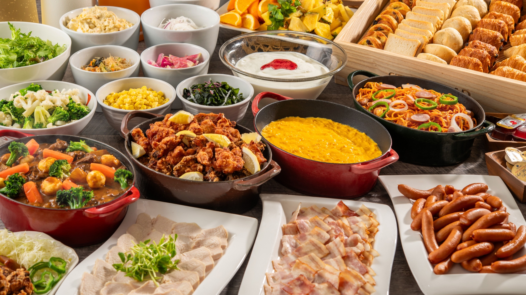 【朝食バイキング】和食をメインにご当地食材・料理をご堪能ください