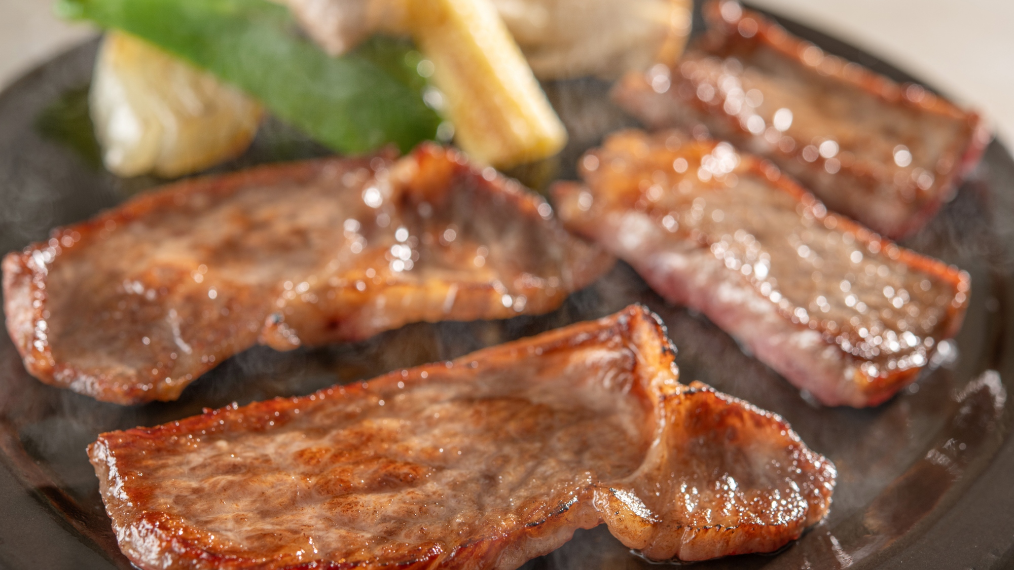 【土地の恵み会席/春】前沢牛・短角牛陶板焼（3～5月）