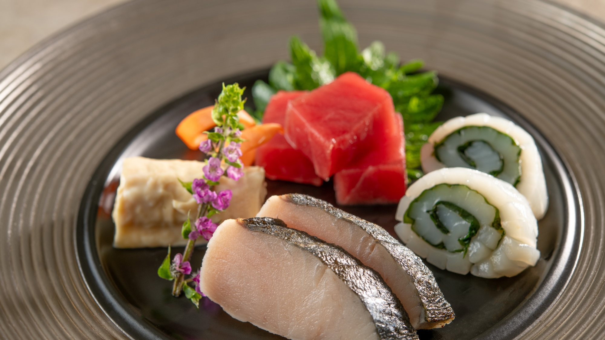 【土地の恵み会席/春】お造り4種（3～5月）