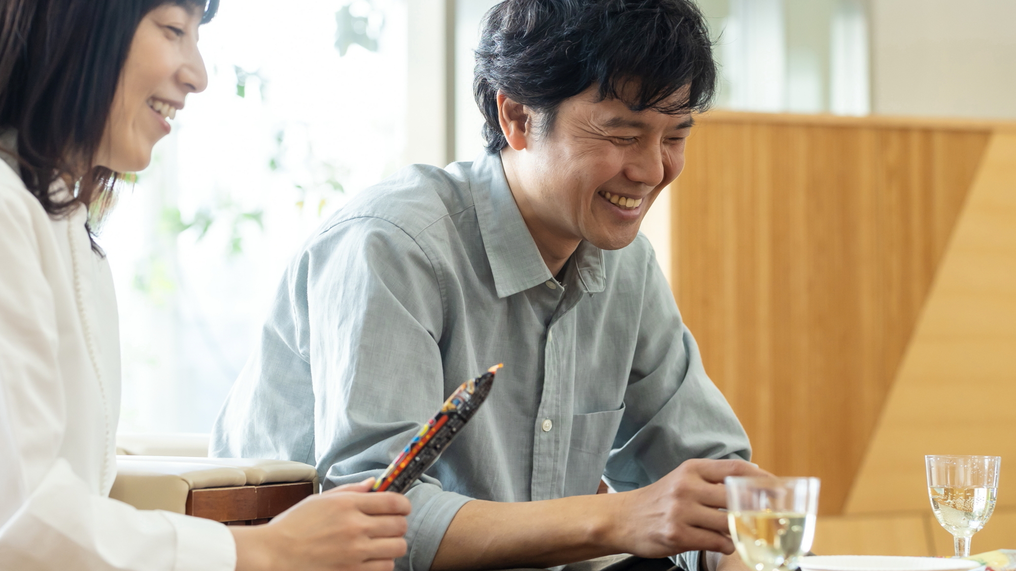 【ウエルカムサービス】ねまらいラウンジ。アルコール飲料などご用意。