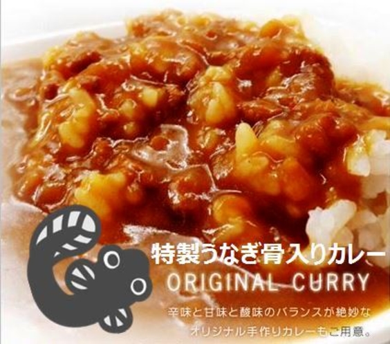 うなぎ骨入りカレー