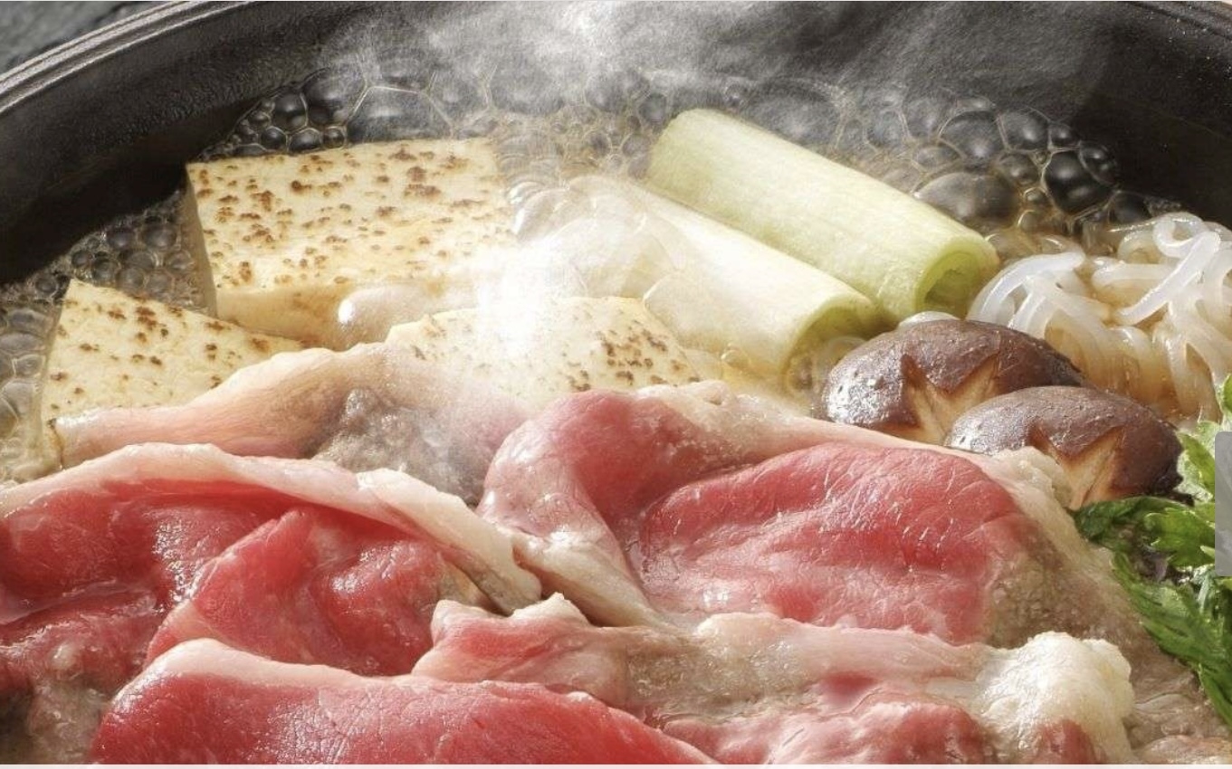 【信州牛すき焼きプラン】信州牛すき焼きが出てくる特選「楽コース」