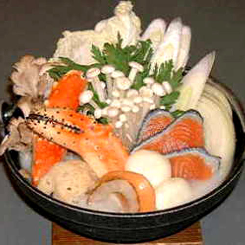 ホテルオリジナルメニューの「噴火鍋」