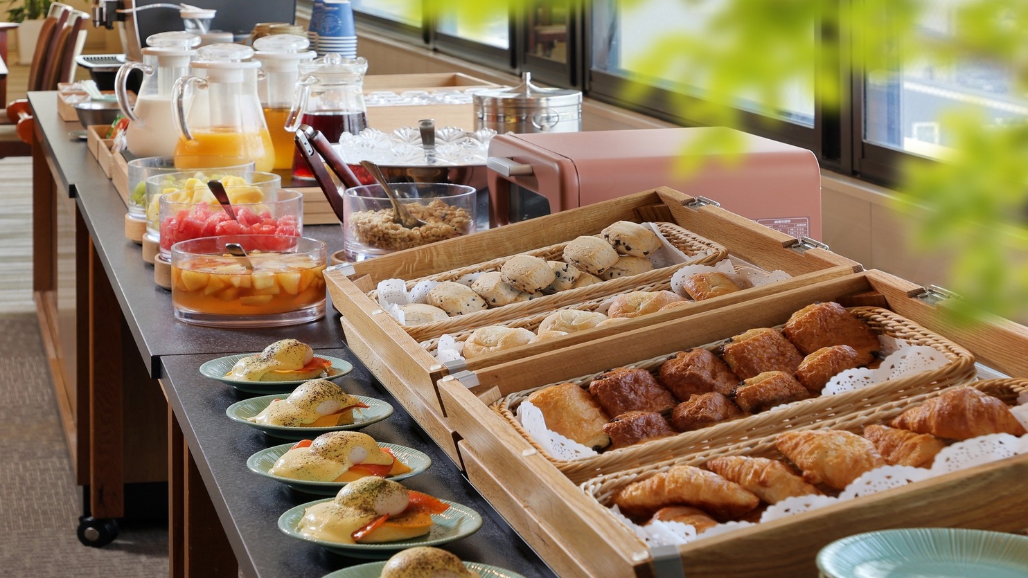 【楽天スーパーSALE】【1泊朝食付】到着は21時迄OK！朝食は和×洋40種バイキング♪ 楽天限定