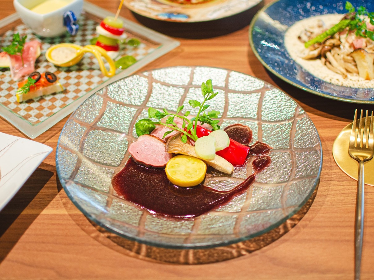 【1泊朝食付】朝はのんびり贅沢ブランチ◆Uで味わう特製コース