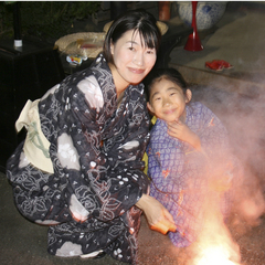 夏休み期間中はミニ花火セットをプレゼント♪