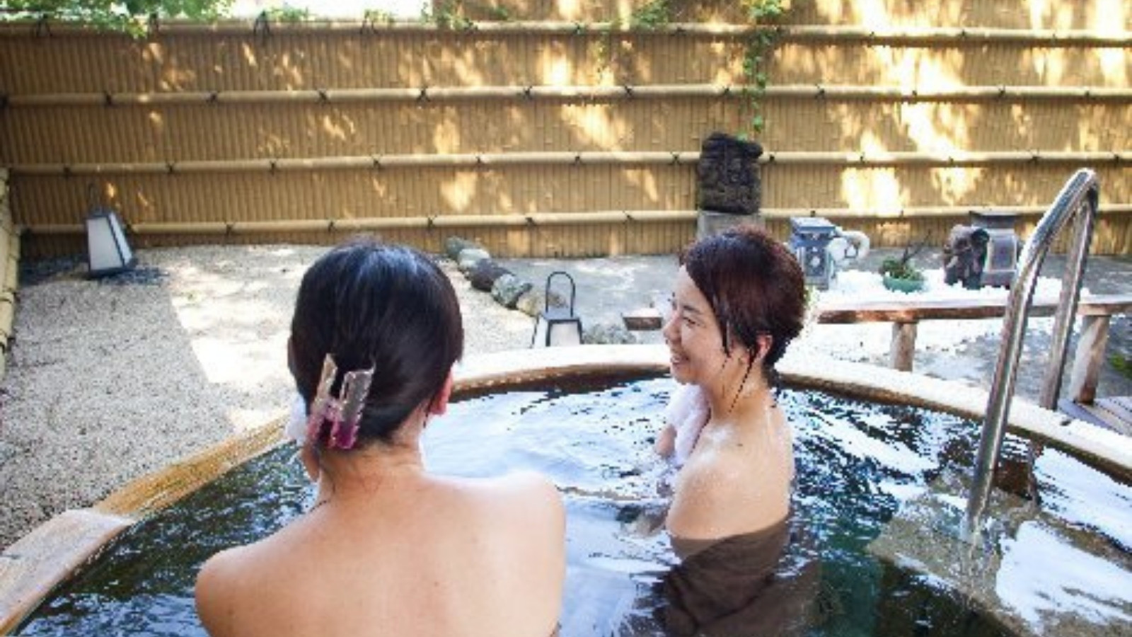 【露天　なごみの湯】女子旅に人気のお風呂