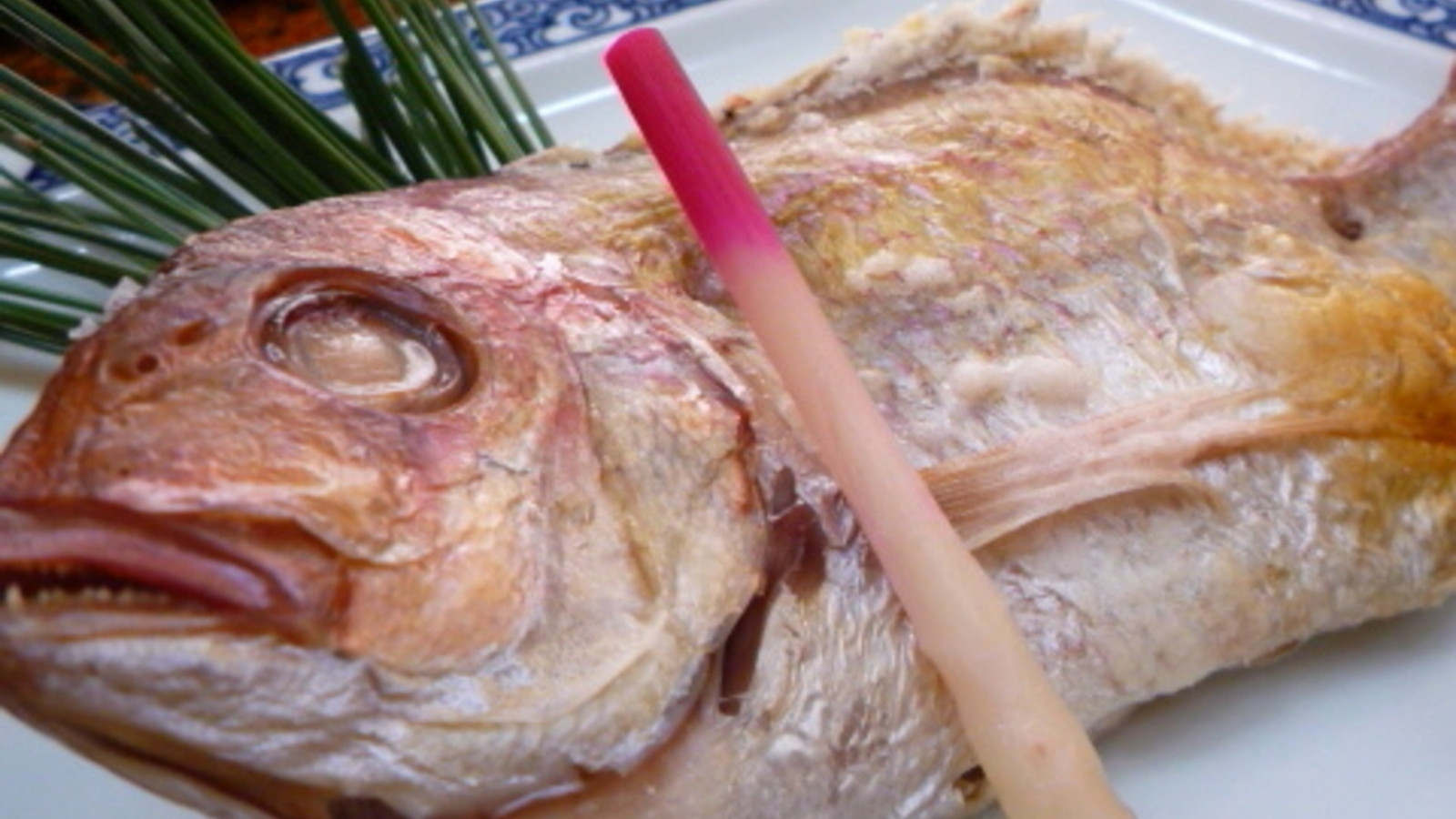 【お正月】鯛の尾頭つき