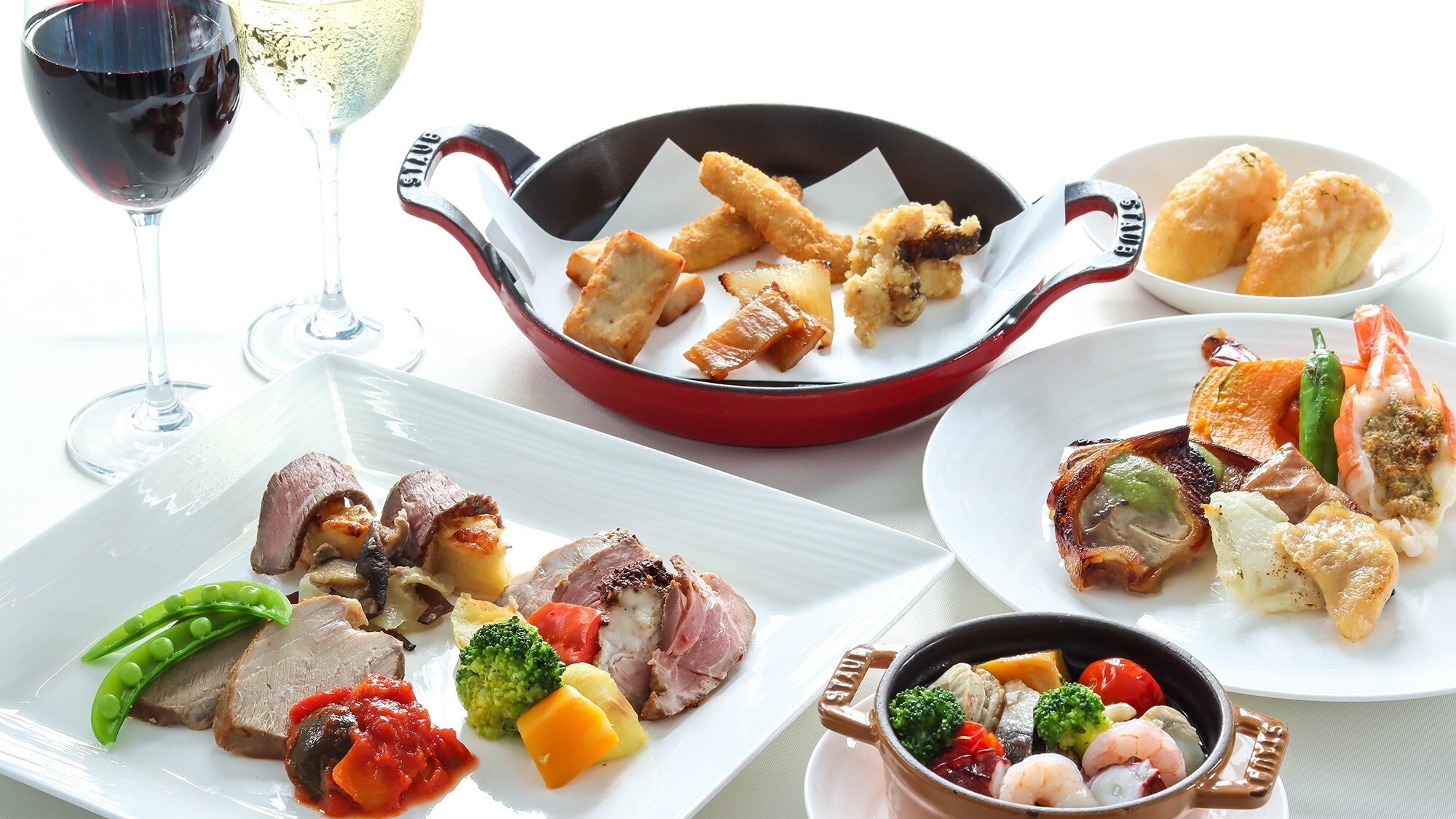 【春のご褒美企画】平日限定！志摩地中海村で春の絶景リゾート！「伊勢志摩ビュッフェ」満喫1泊2食プラン