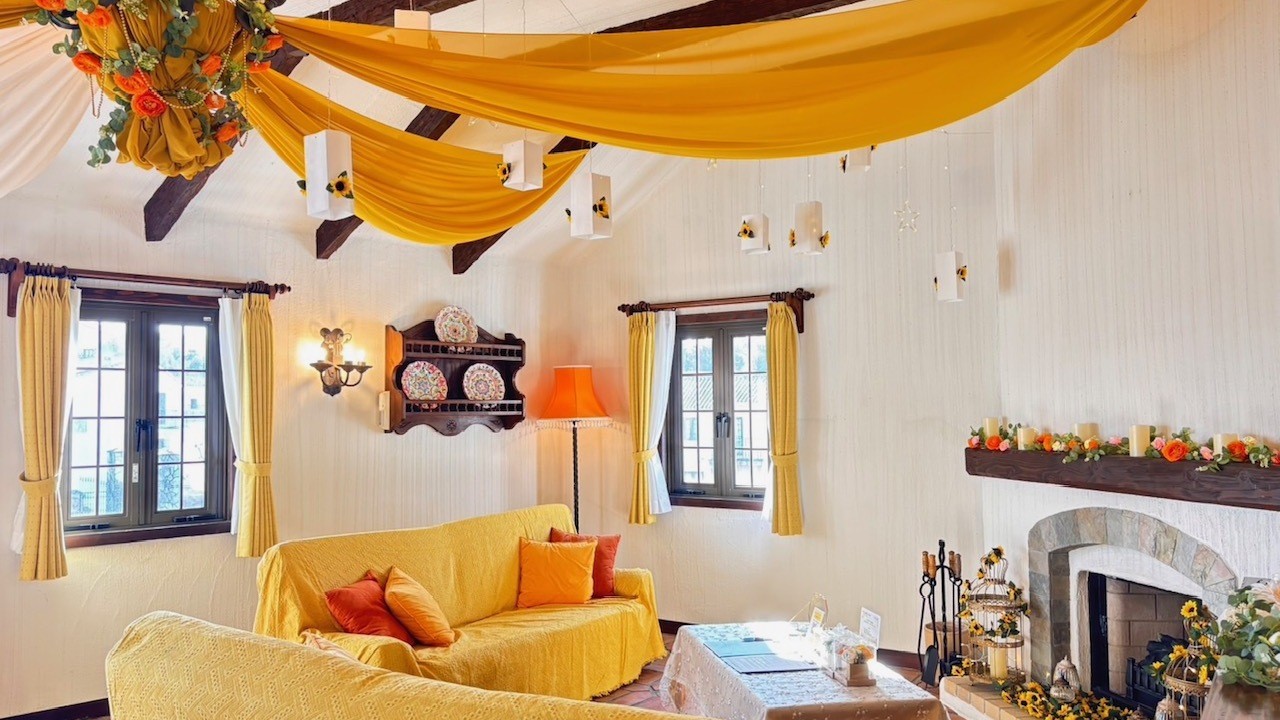 【1日1室限定のランタン＆フラワールーム】装飾で彩ったお部屋で非日常を！夕朝食はビュッフェ付♪