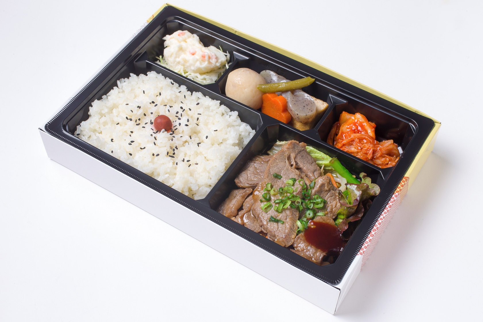 【牛ロース焼肉御膳弁当付き】外出不要お部屋でゆっくり堪能◆大浴場＆サウナあり◆朝食バイキング付き
