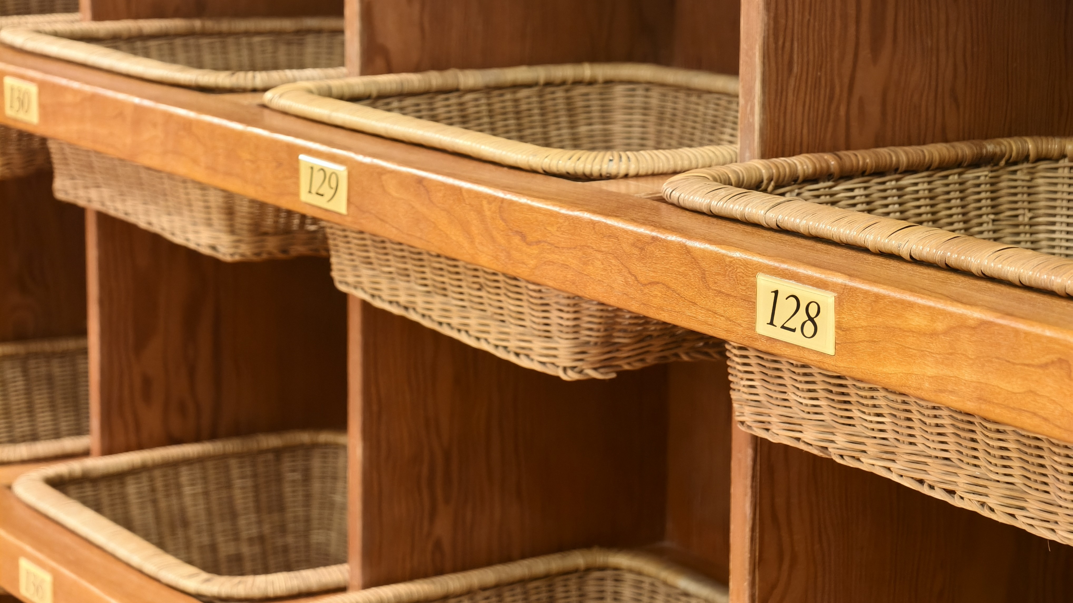 【湯香郷】宿泊者用脱衣かご