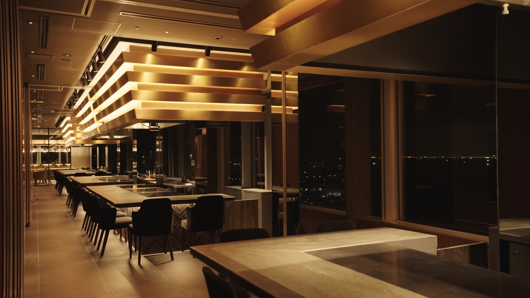 【ディナー付き・連泊不可】期間限定お試しプラン　 鉄板焼THE七海　〜夜景と黒毛和牛をご堪能〜