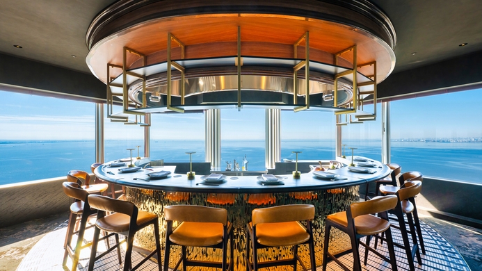 【期間限定　湯ったり日帰りモニタープラン　11-17】ランチ付き　和牛コース　鉄板焼　THE　七海