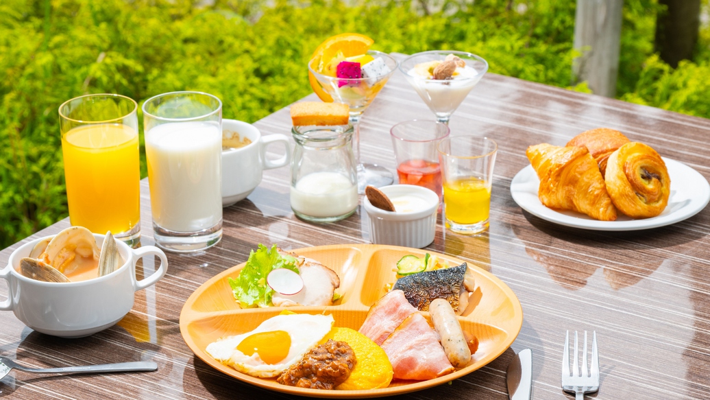 朝食一例