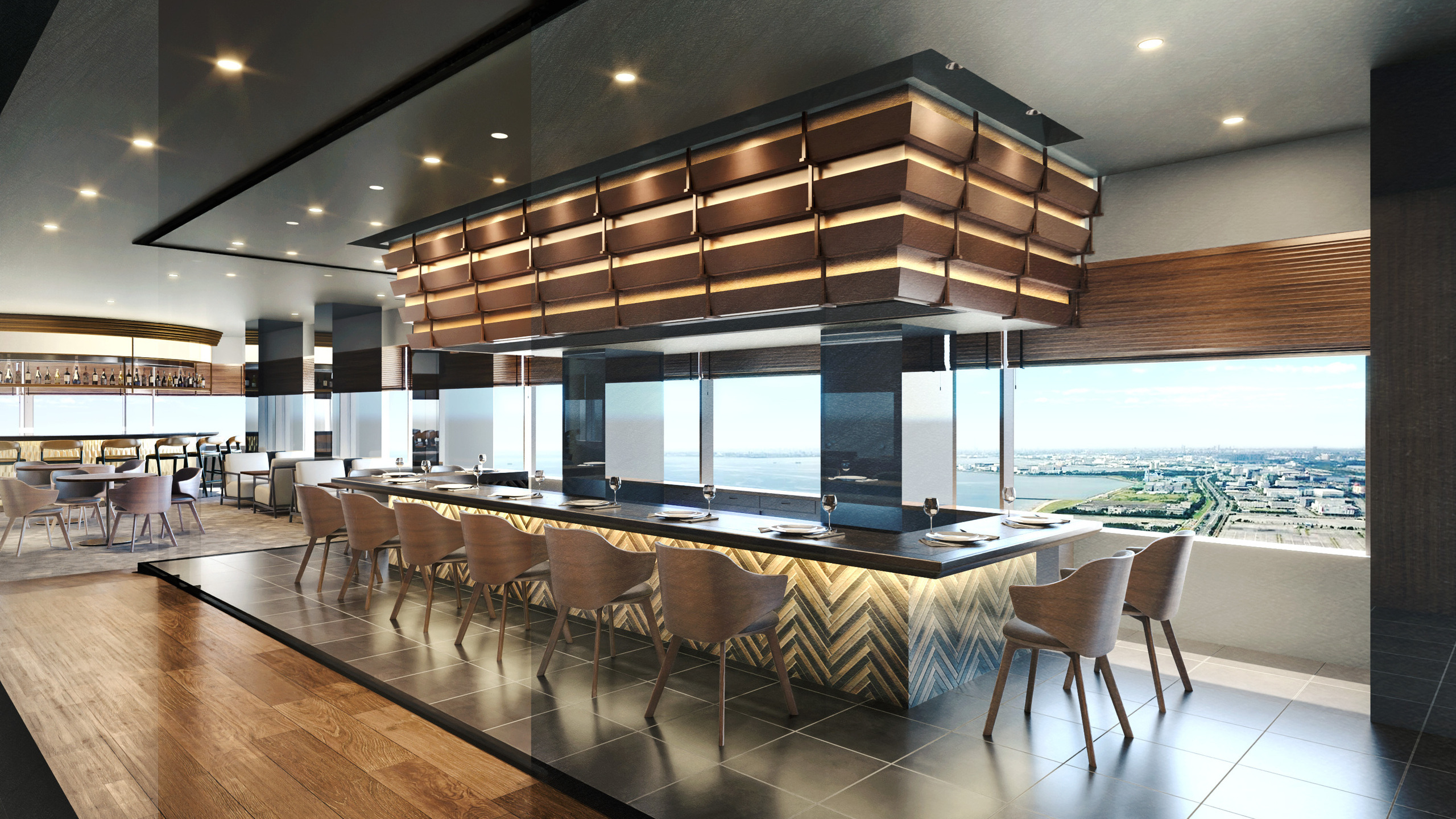 ■【鉄板焼THE七海】店内イメージ