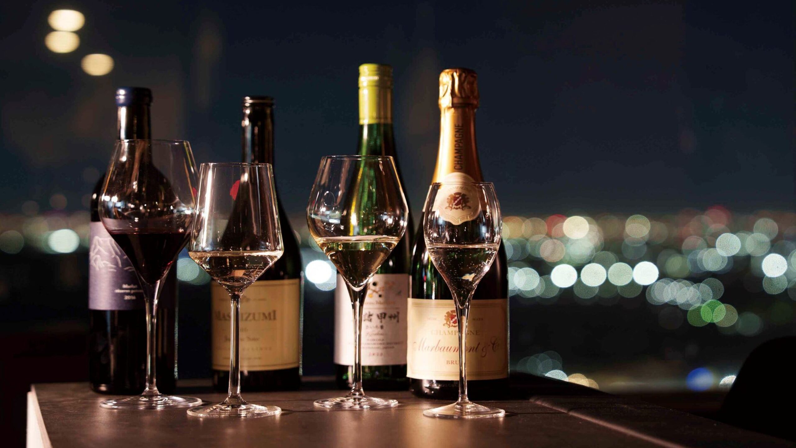 ■【鉄板焼THE七海】ペアリングワインイメージ