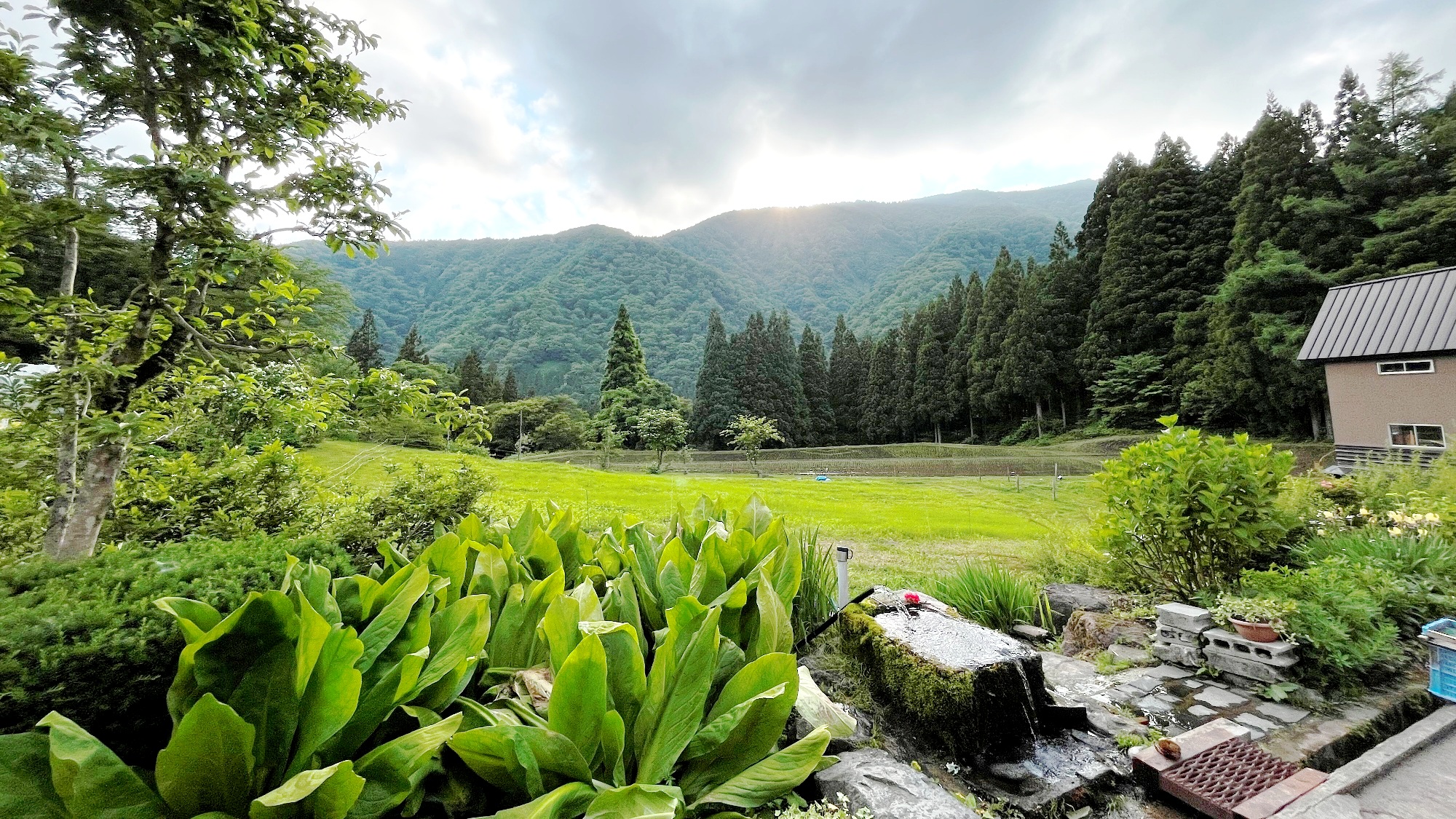 玄関から広がる日本の原風景