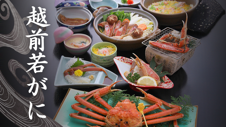 【越前若がに】身がみずみずしくさっぱりとした味わいが特徴の『若がに』は小さなお子様でも食べやすい!