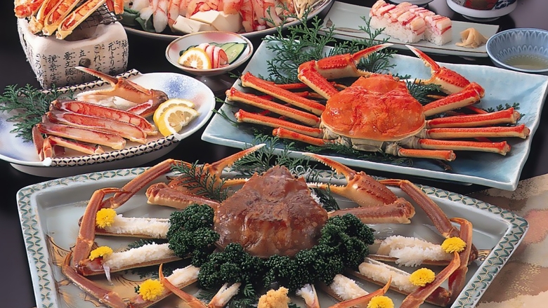 【活がに味わい】＜月〜金限定＞活がにを使ったスタンダードコース！焼きがに・ゆでがに・かに刺しなど！