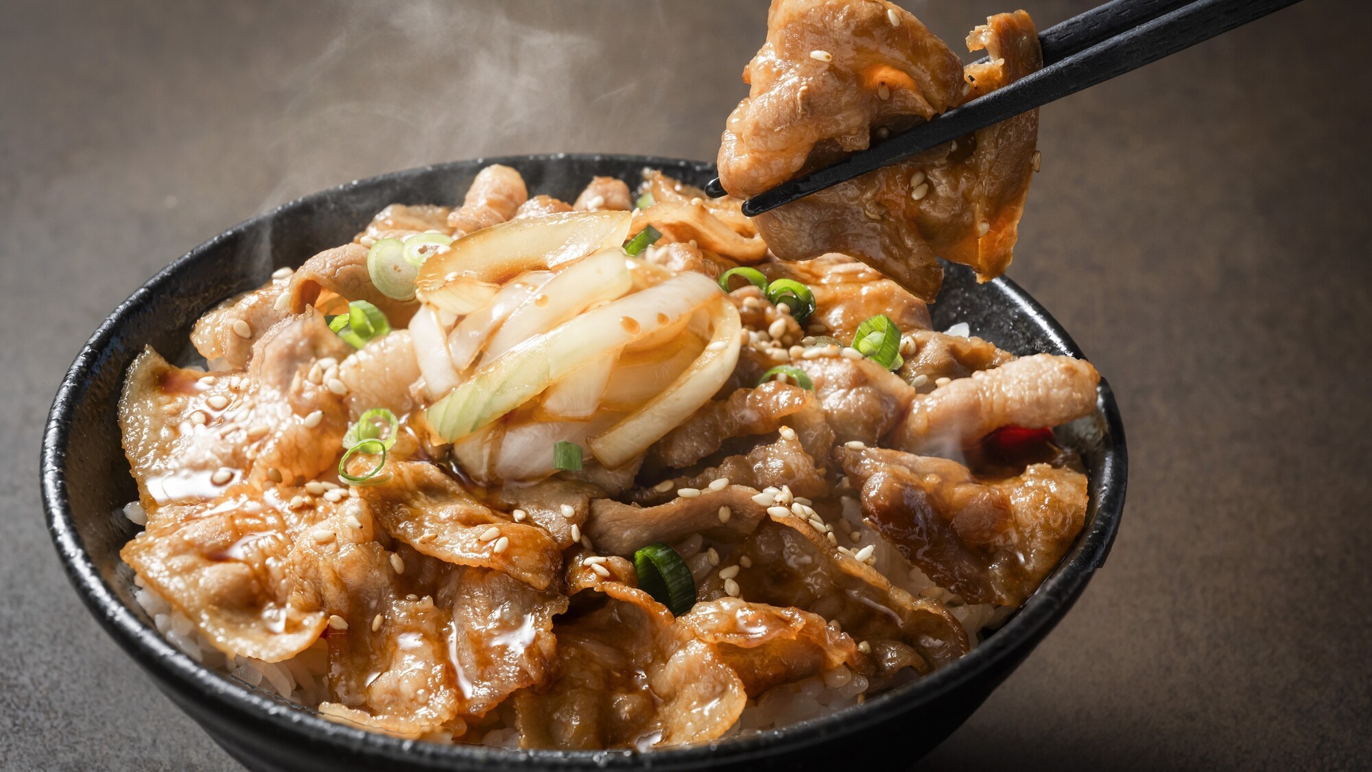 【朝食ビュッフェ】ご当地メニュー「帯広豚丼」　※日替わり提供メニュー※