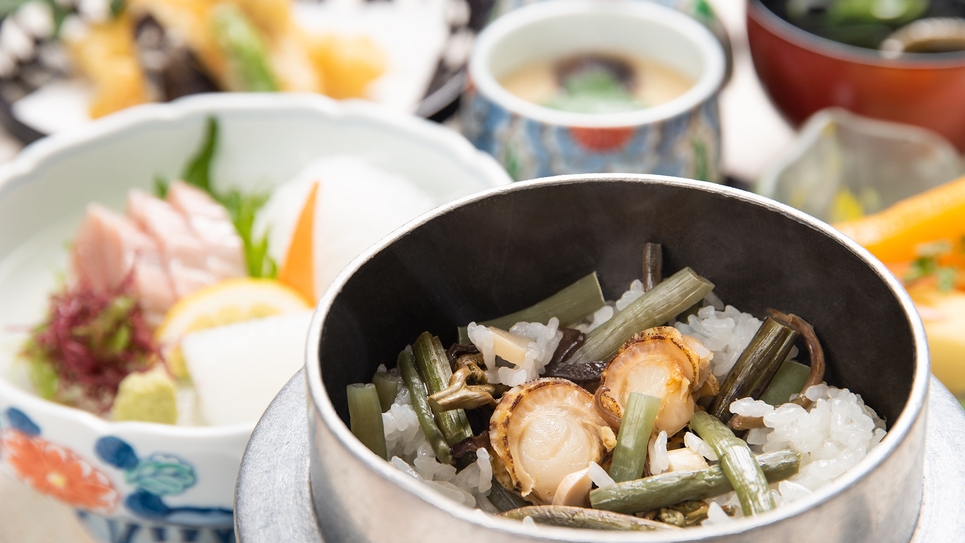 【10・11月限定・特別価格】秋の釜めし御膳プラン｜8畳客室で気軽にステイ（２食付）
