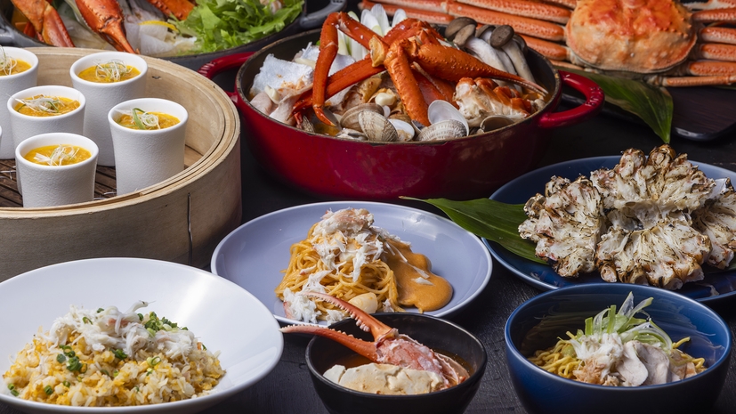【夕食・朝食付き】 カニ食べ放題付き宿泊プラン