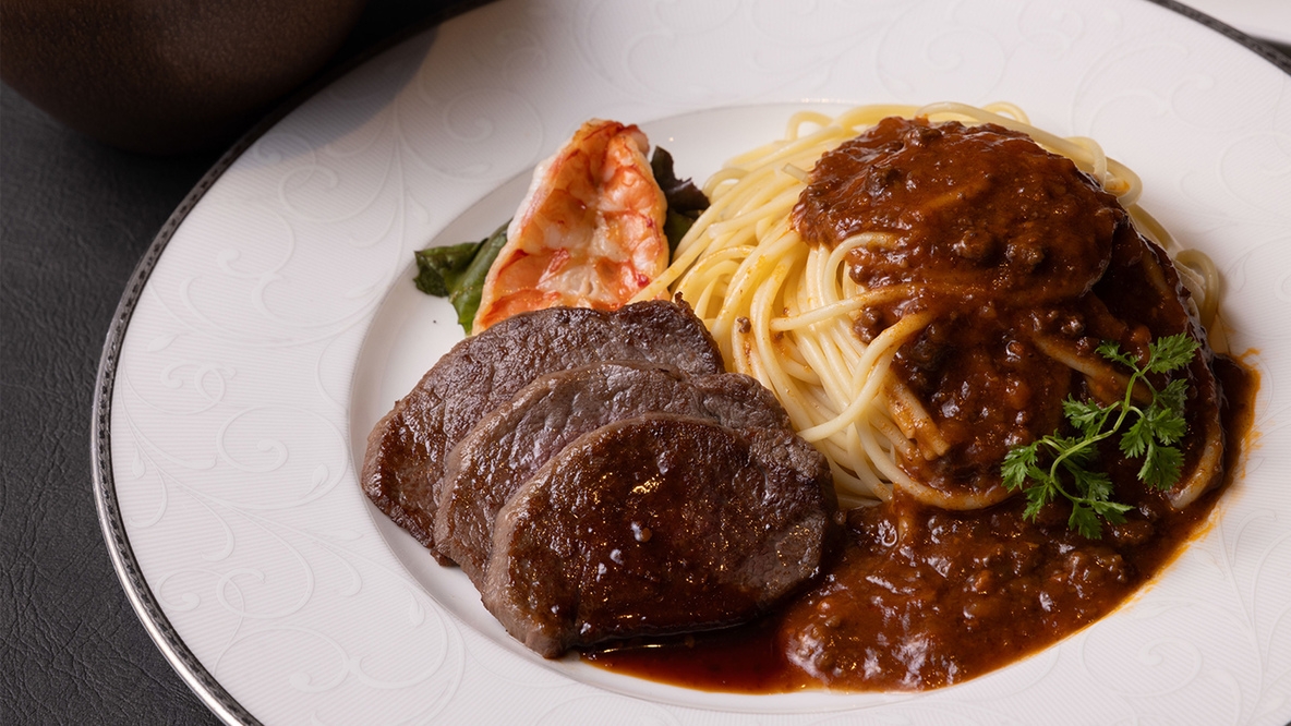 【2食付】鉄板焼「ふかみ」宮崎牛を味わうディナー付きプラン