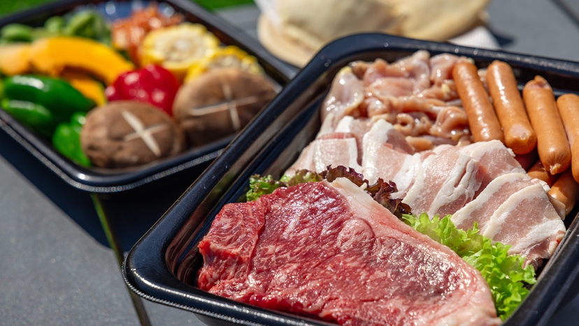 【夕食BBQ・朝食付き】夏はお肉♪♪ガーデンバーベキュー付き宿泊プラン