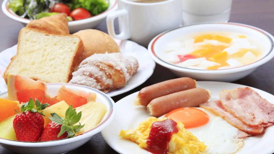 【朝食】バイキング洋食イメージ
