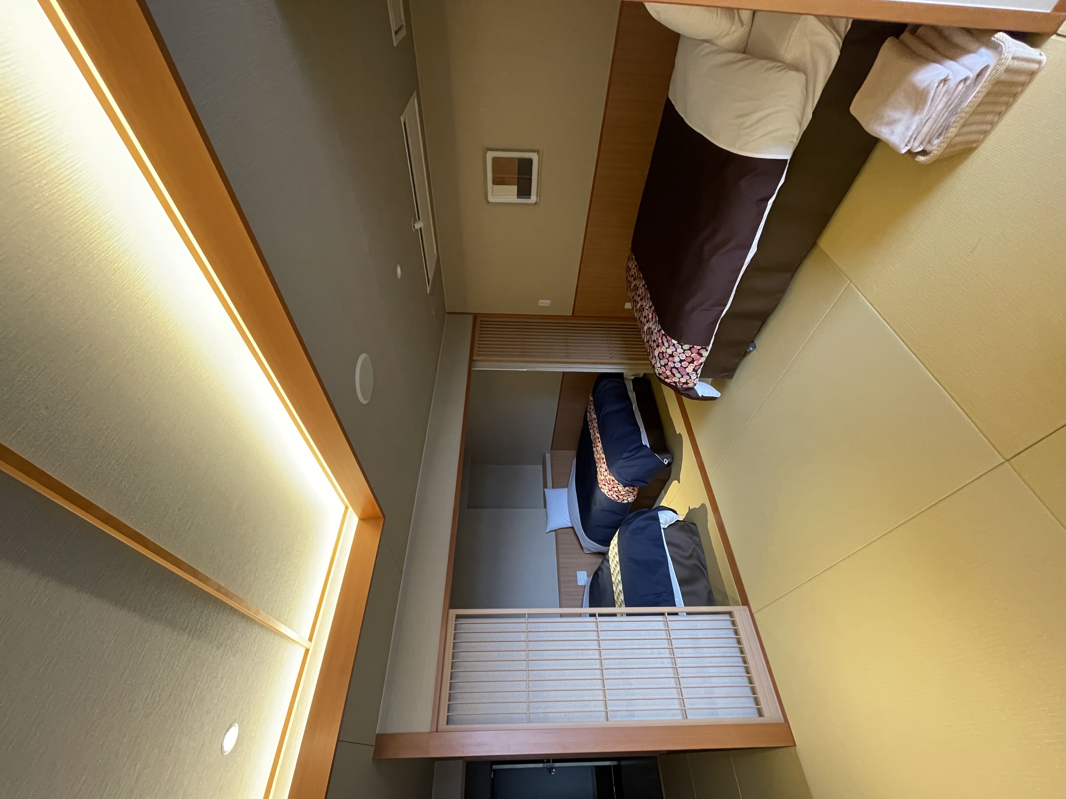 【最上階露天付Q】3シモンズベッド+源泉掛流し露天風呂+シャワー+シャワートイレ・・Q・・