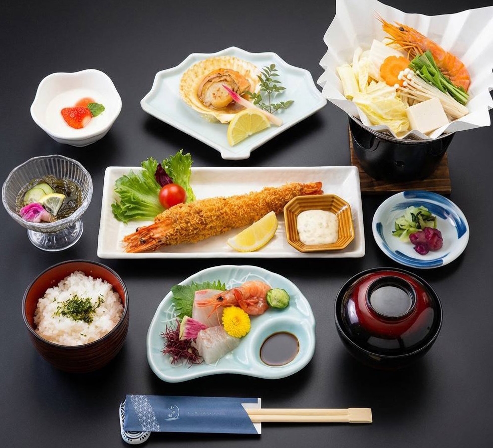 【磯御膳】日帰り昼食★のんびり滞在プラン（※温泉入浴は当日別途受付）