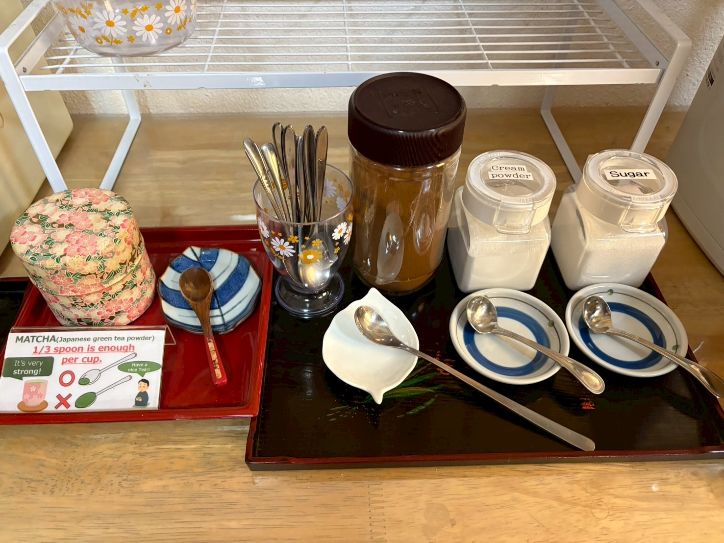 コーヒー・緑茶サービス