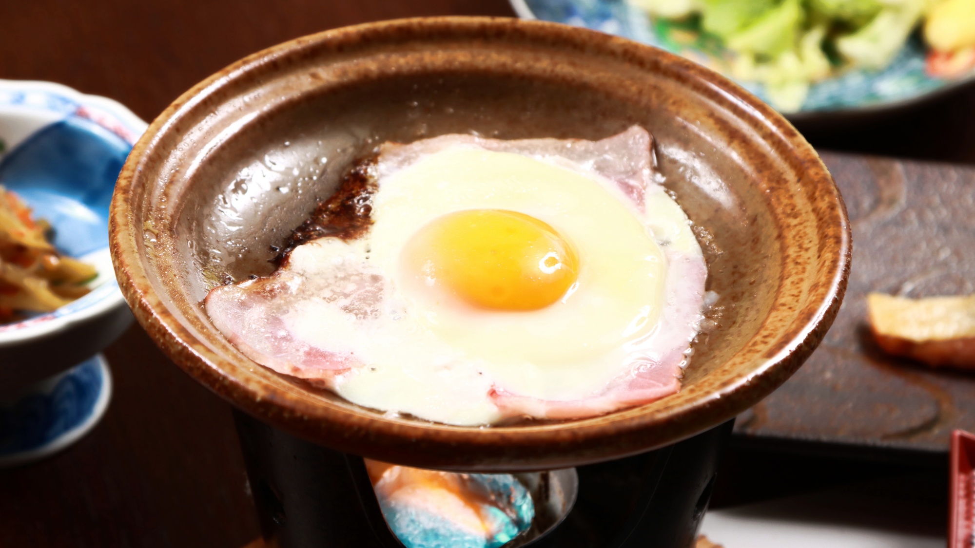 【朝食】ベーコンエッグ