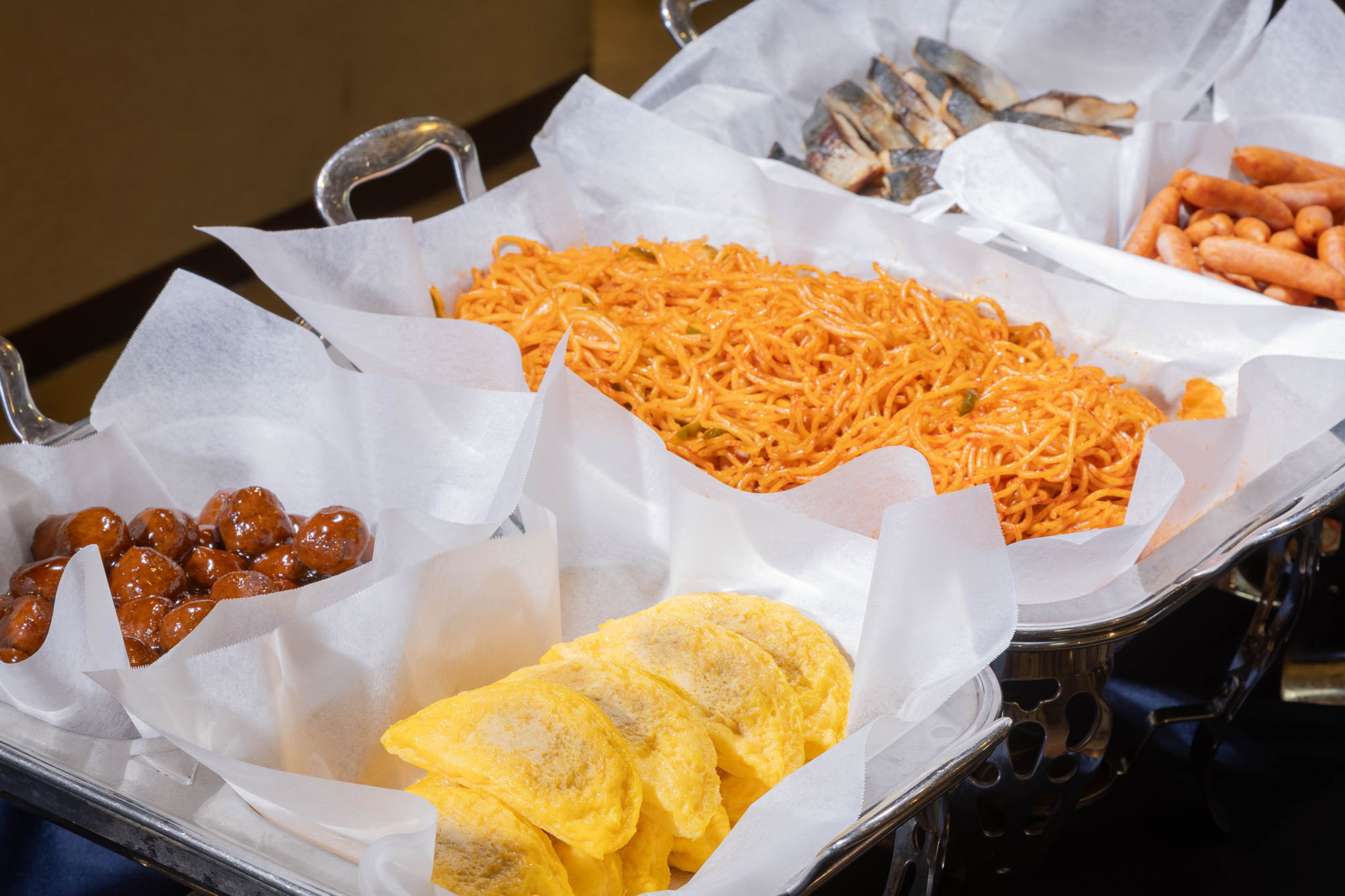 【無料朝食バイキング】