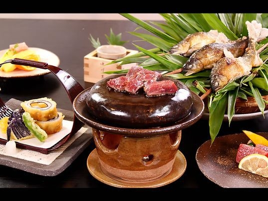 【地元食材の物を使用！信楽会席！！】旬の食材を使った会席料理！！