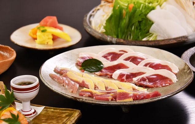 【10％OFF】【楽天スーパーSALE】【牡丹鍋＆雉鍋の二色鍋】自家製味噌と醤油ベースのスープのお鍋