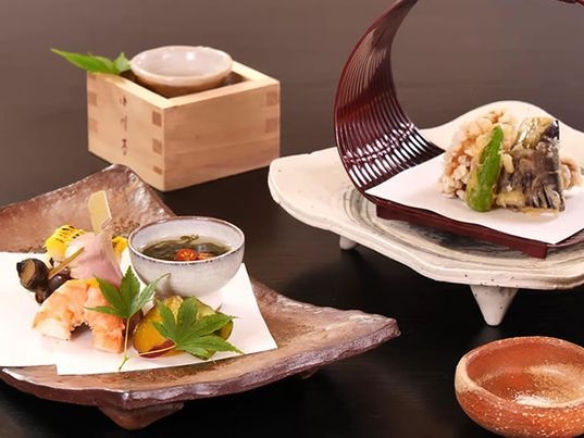 【地元食材の物を使用！信楽会席！！】旬の食材を使った会席料理！！